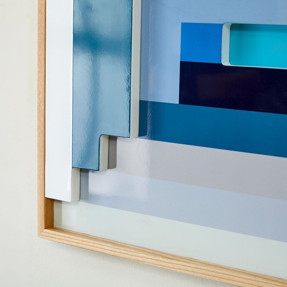 Margo Selby Colourblock Lacquer Square Wall Art West Elm Australia
